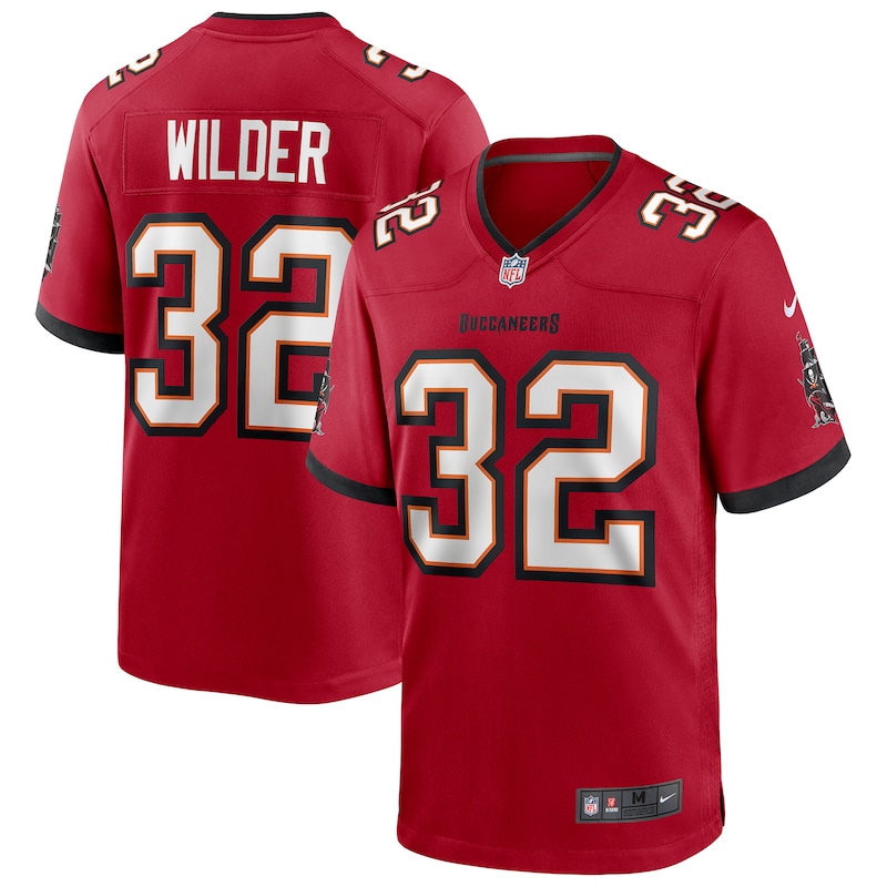 None James Wilder Champion TB Buccaneers High-Quality Jersey