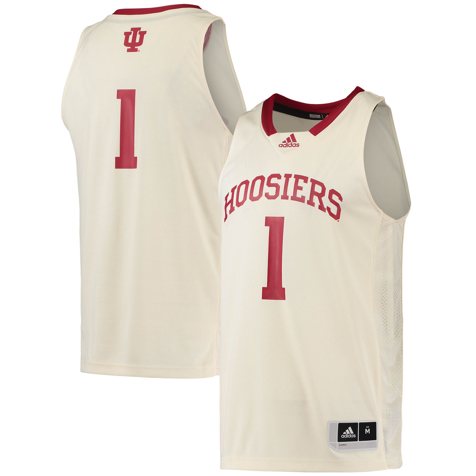 [DDG] Indiana Hoosiers Swingman Basketball Jersey - Cream