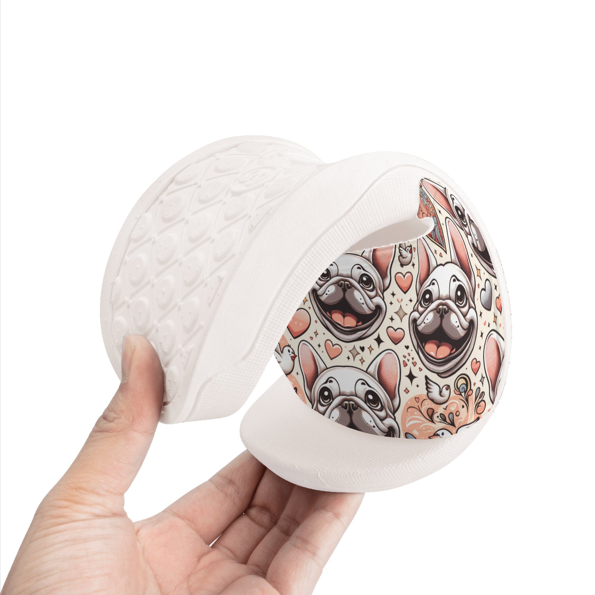 Bulldog Inspired Milo - Frenchie Lover Sandals For Frenchie Fans