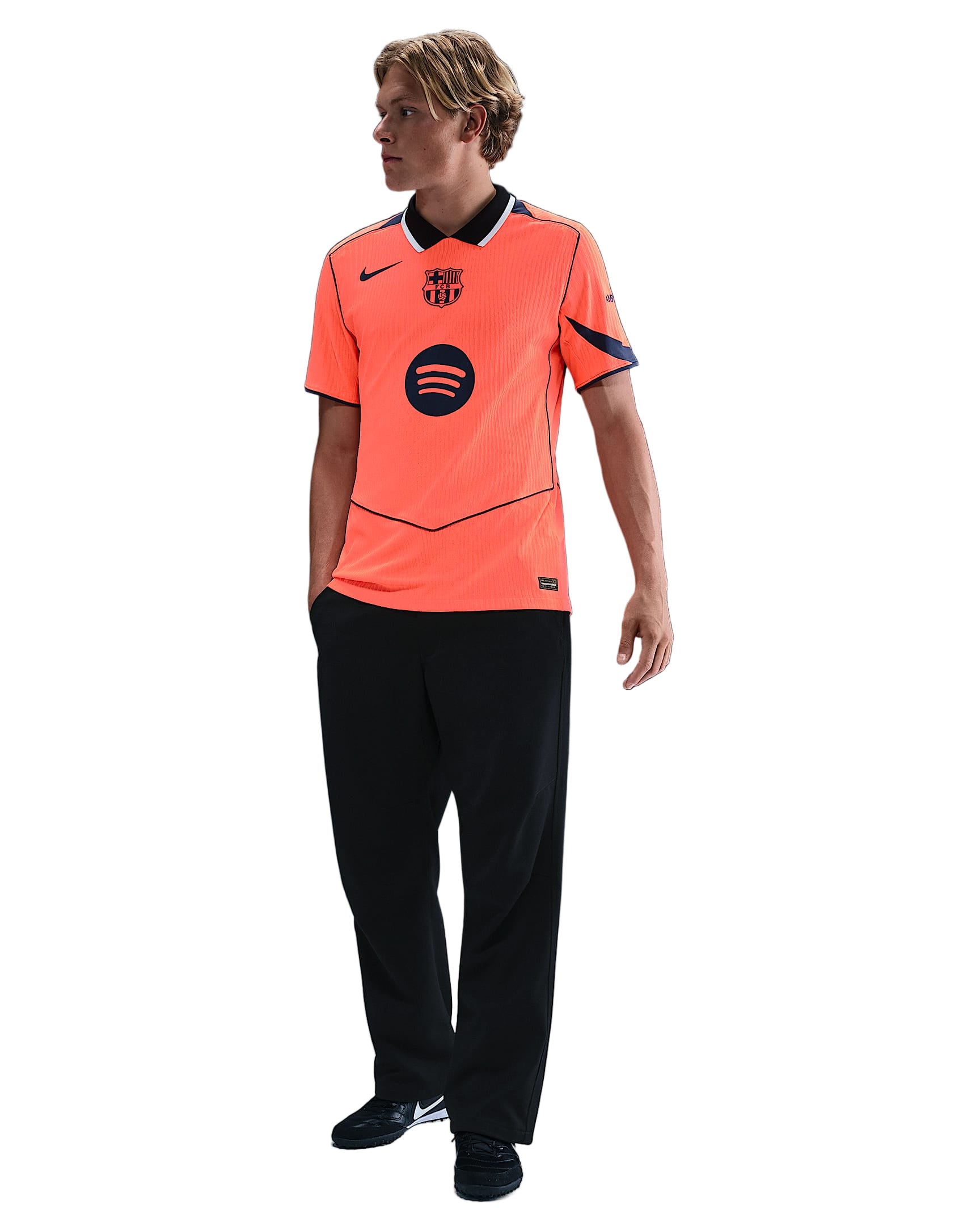 Barcelona Navy) 2025-2026 UCL Third Jersey – Authentic Shirt