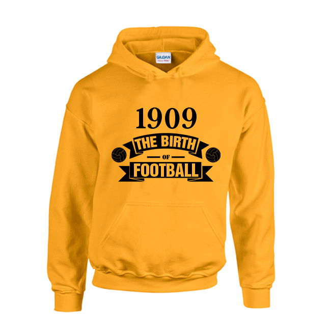 BVB Budget Friendly Hoody (yellow) Reinforced Seams Stretch Fabric