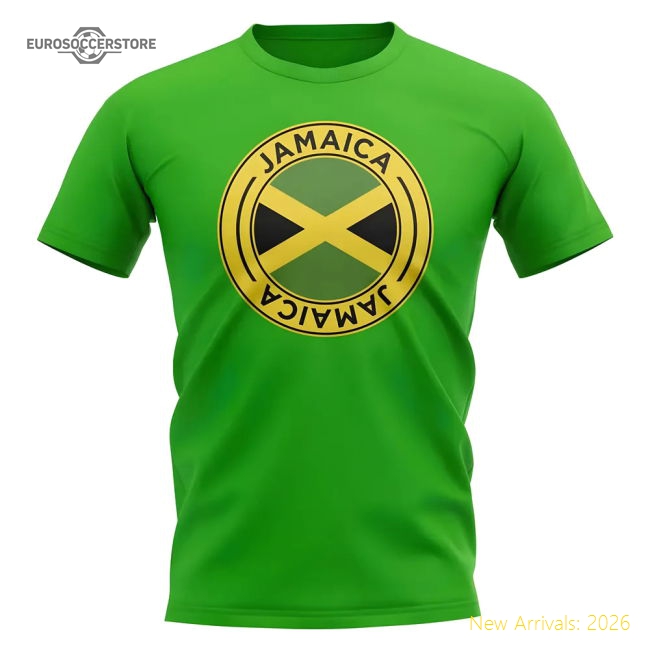 Reggae Boyz Football Badge T-shirt (green) - Supporter Edition