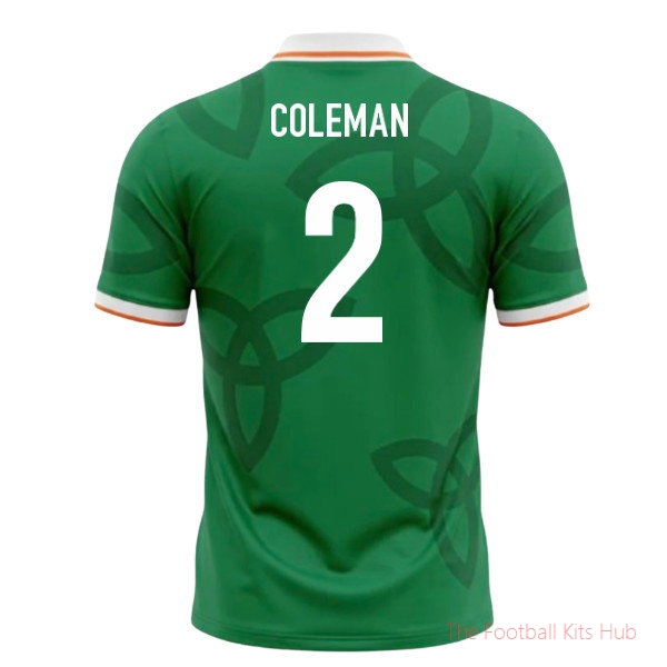 UMBRO Ireland World Cup 26 Football Shirt (Coleman 2)