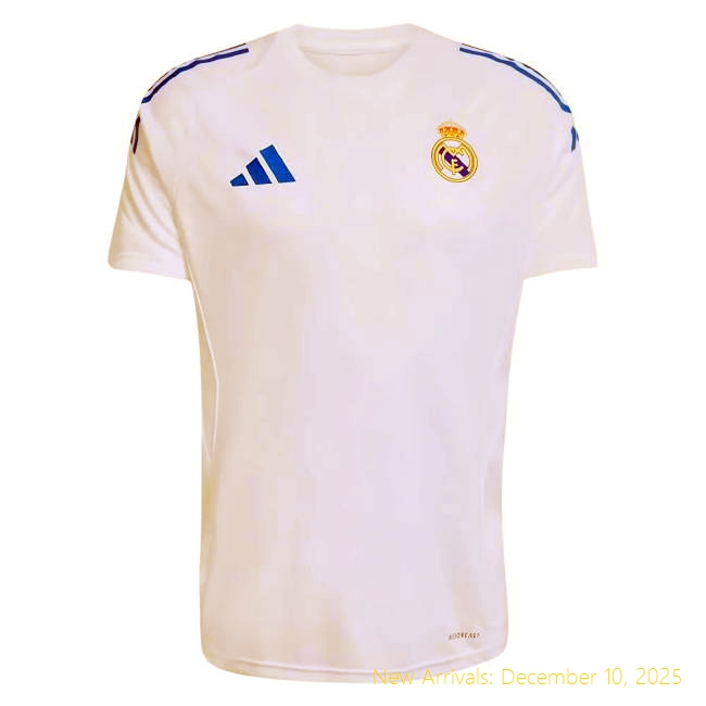 2025-2026 Real Madrid Training Jersey - Authentic Game Day (Modric...