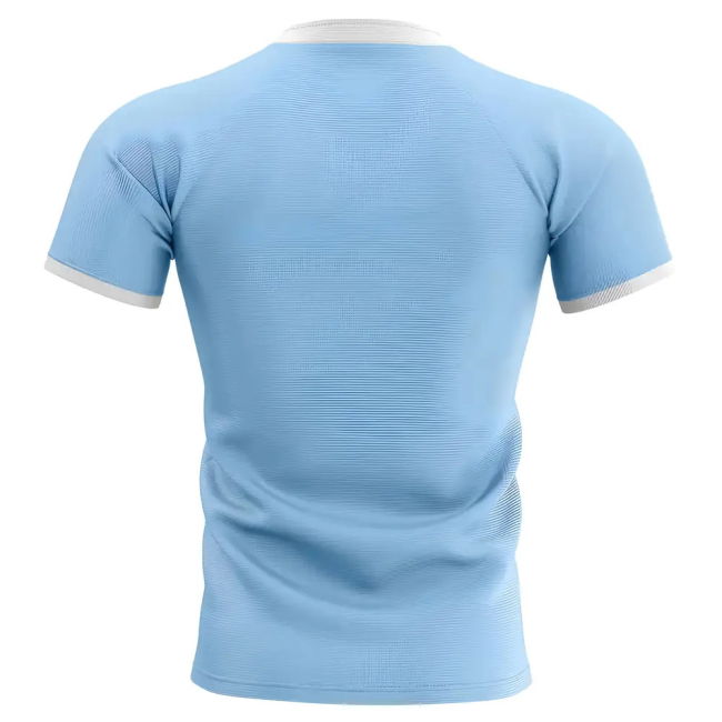 Authentic 2025-2026 Argentina Flag Concept Rugby Shirt - Womens