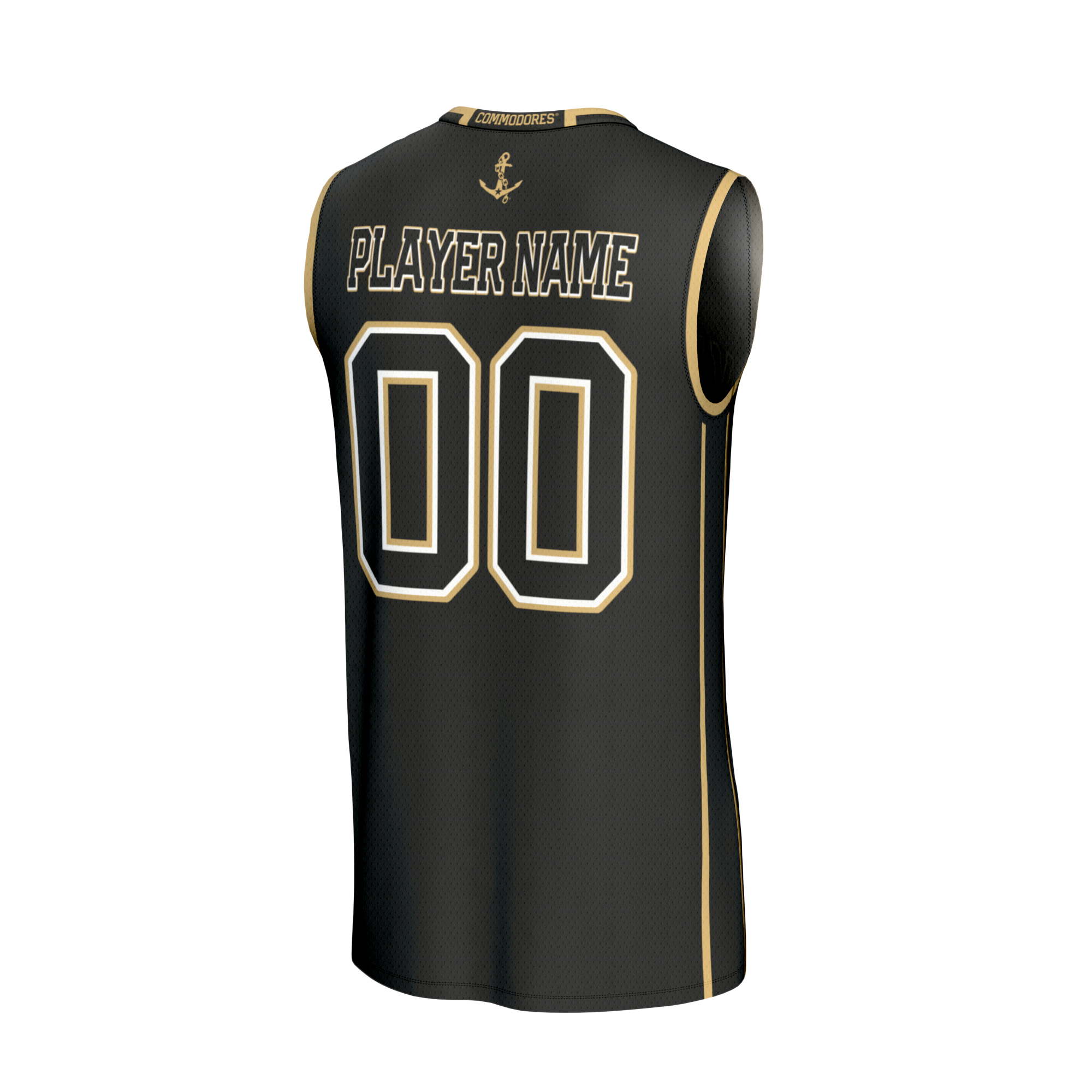 [NJP] Vanderbilt Commodores GameDay Greats Unisex Lightweight Collegiate Women's Basketball NIL Pick-A-Player Fashion Jersey - Black