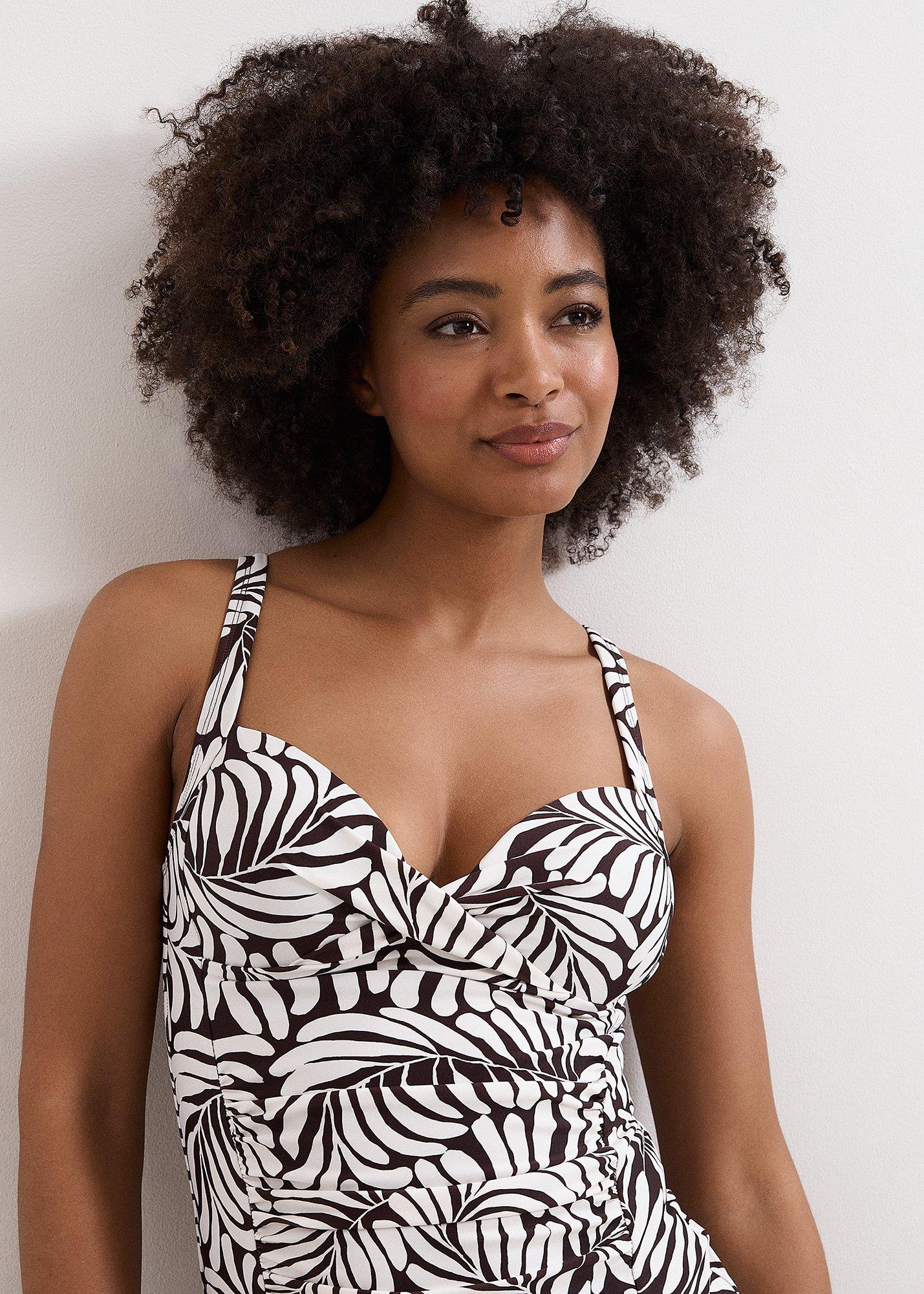 Rio Leaf Print Tankini Bottom