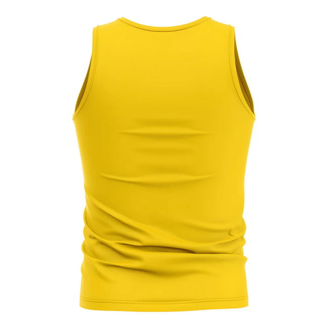 Climate-Control Cameroon Core Football Country Sleeveless Tee (Yellow)