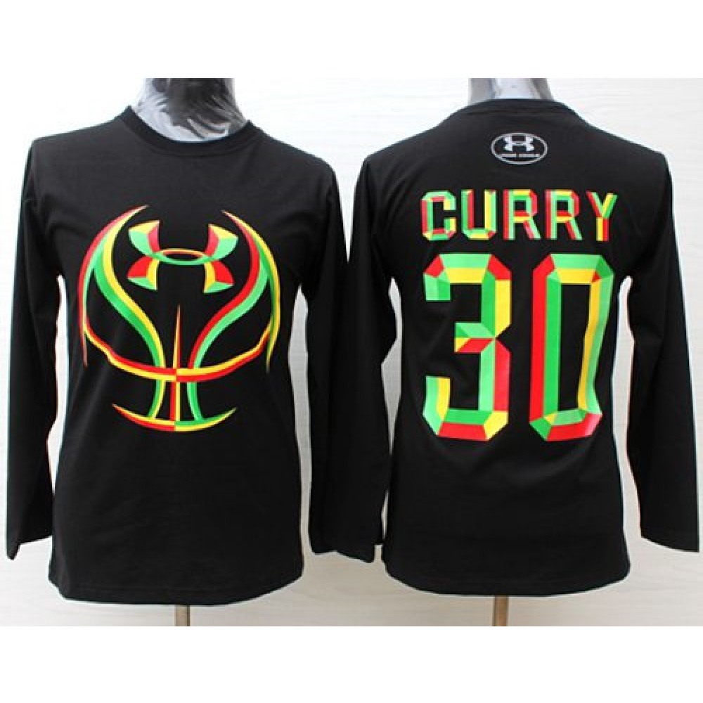 High-Quality Jersey Stephen Curry30 Black - - NBA Collection