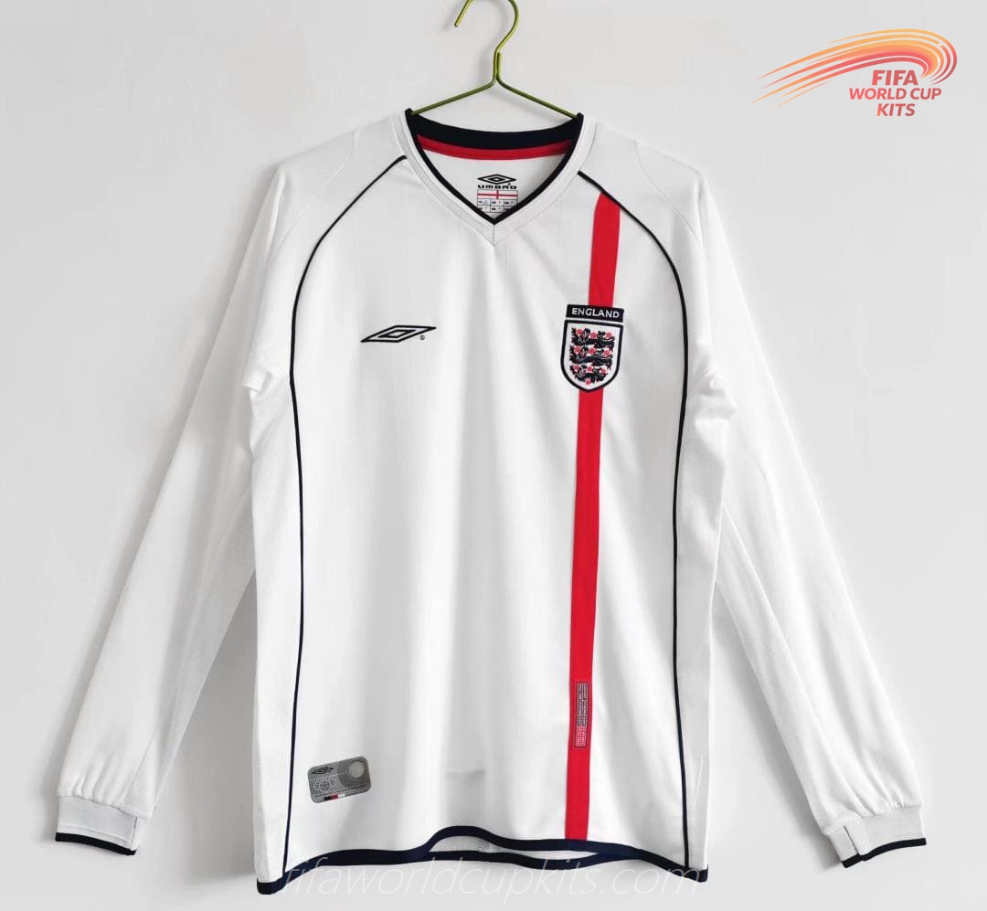 England year 2002 Main Soccer Kit