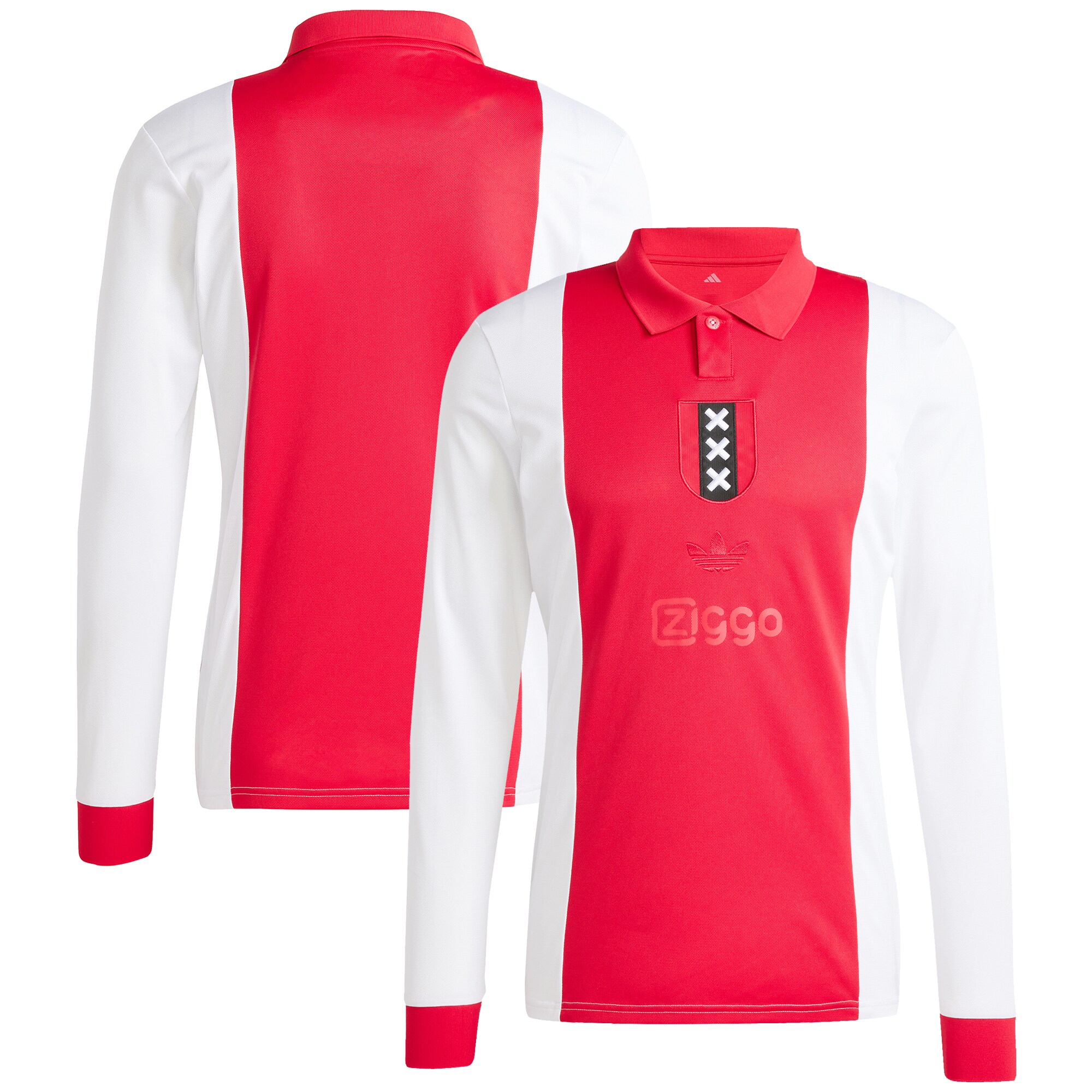 [SJH] Ajax Originals 125th Anniversary Replica Long Sleeve Jersey - White
