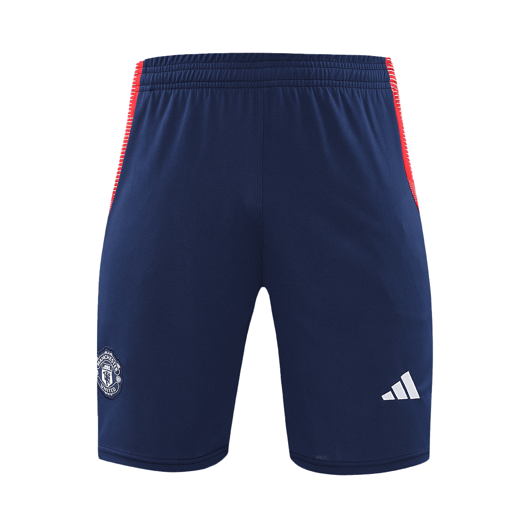 Manchester United Pre-Match Soccer Shorts 2024/25 Authentic Kit
