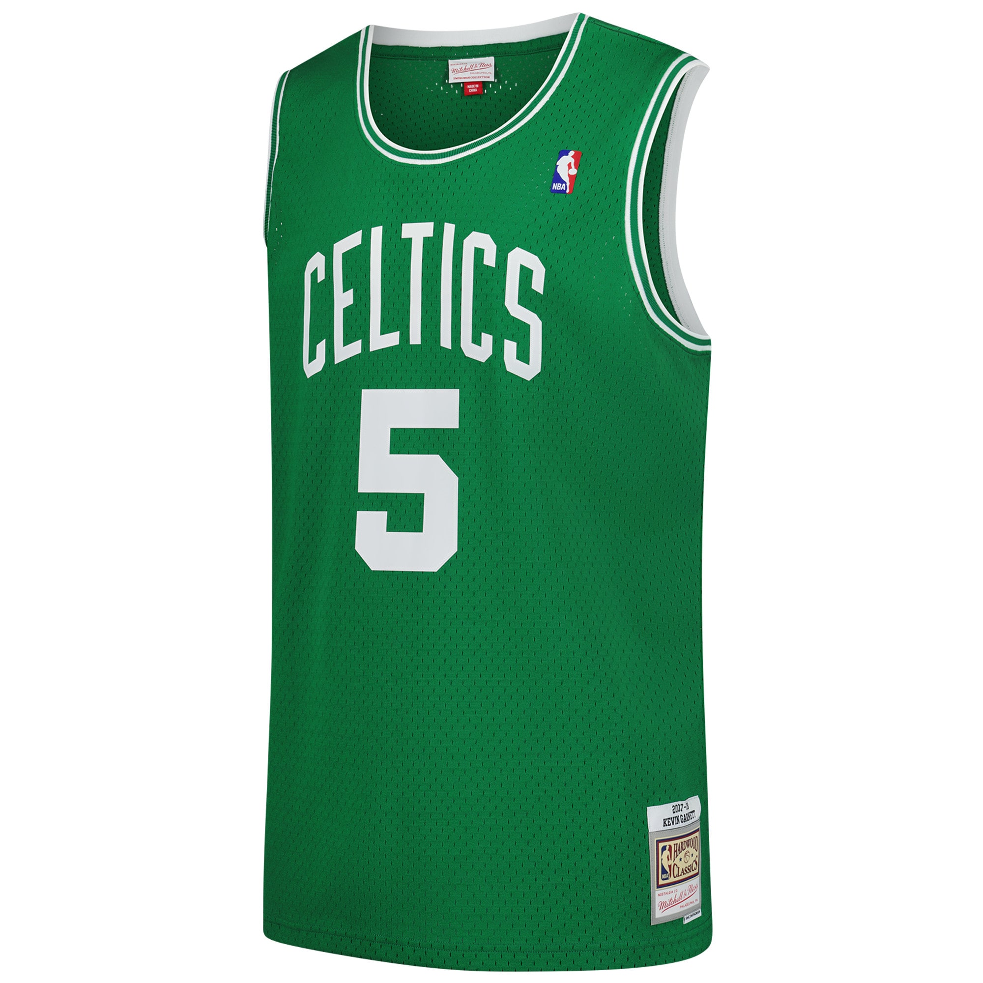 [ESK] Kevin Garnett Boston Celtics 2007/08 Hardwood Classics Swingman Jersey - Kelly Green