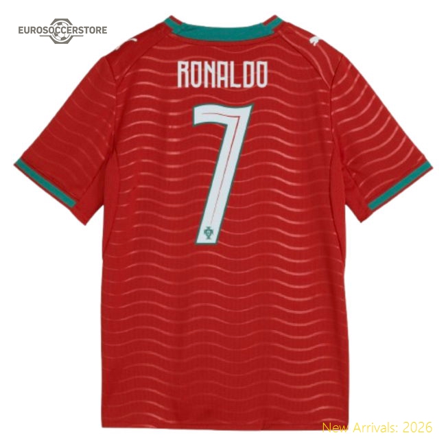 2026-2027 Portugal Home RONALDO Shirt (Kids)