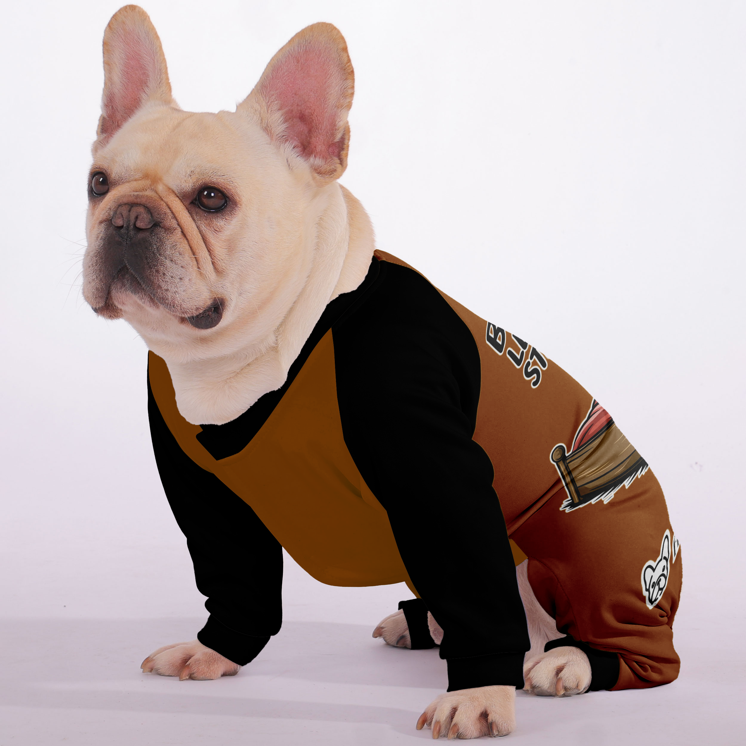 Bedtime rule #1: Let the Frenchie steal the covers - Frenchie Pajamas – Ultra-Soft, Cozy, & Adorably Stylish