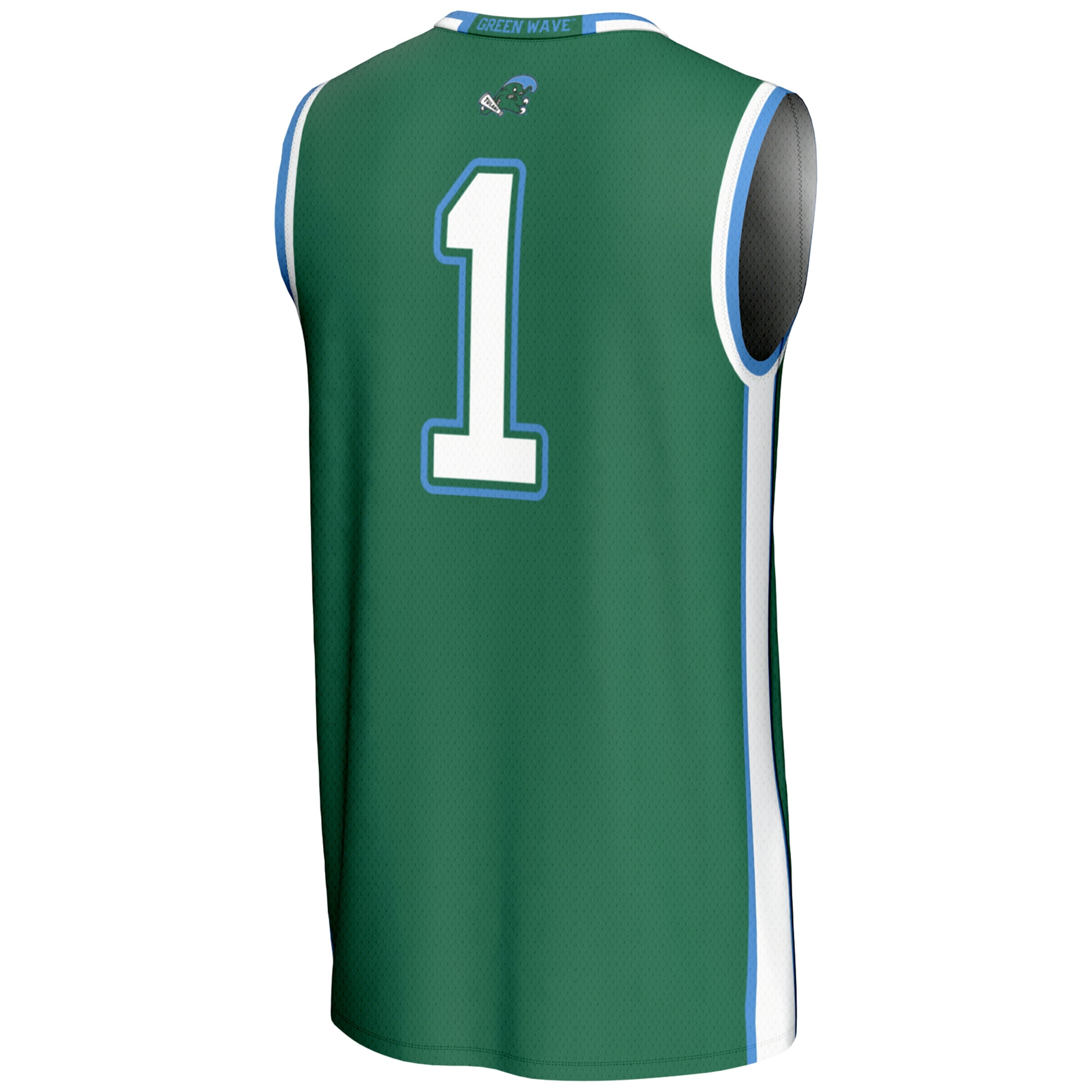 [NJP] Tulane Green Wave GameDay Greats Youth Lightweight Basketball Jersey - Green