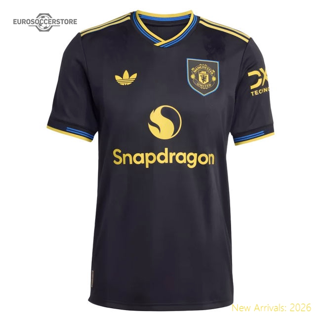 Authentic 2025-2026 Man Utd Authentic Third Shirt - Premium Quality