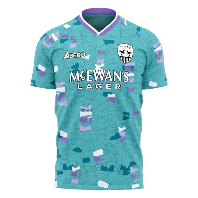 Notts County 2025-2026 Away Concept Kit (Libero)