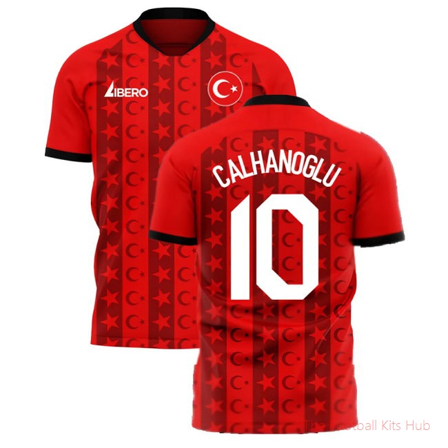 [JED] Turkey 2025/26 Home Football Kit (Libero) (CALHANOGLU 10)