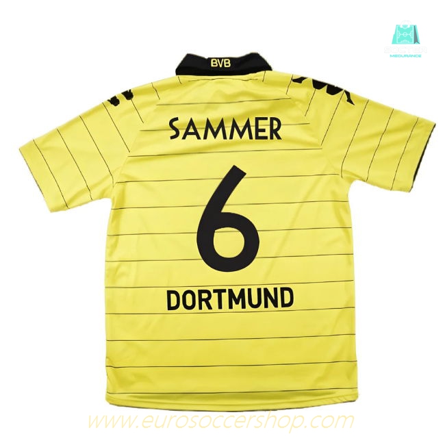 Borussia Dortmund 2010-11 Home Shirt ((Excellent) M) (Sammer 6)
