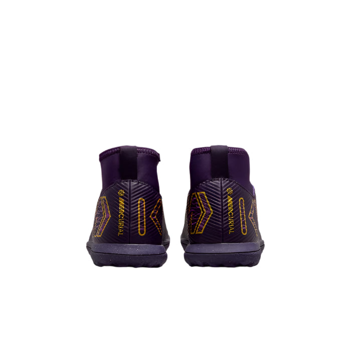 Nike Youth Jr. Superfly 10 Club Kylian Mbappe Turf TF (Grand Purple/Pale Ivory)