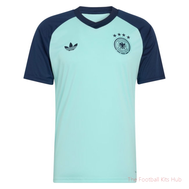 2026-2027 Germany Away Pre-Match Shirt (Flash Aqua)