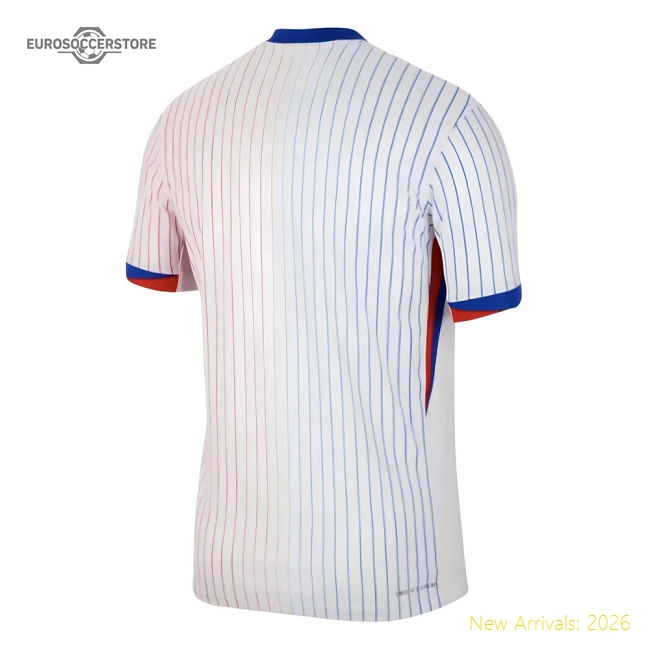 Top France 2024-2025 Away Shirt (fra) Movement Comfort Ventilation