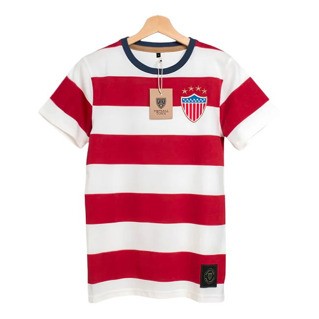 Limited-Edition Top-Tier Usa The Yanks Stripes Retro Football Shirt