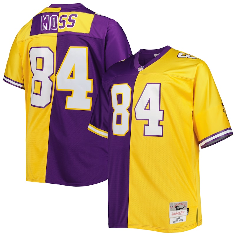 None Randy Moss Minnesota Vikings Historic Franchise Replica Jersey