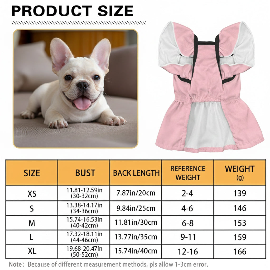 French Bulldog Zuri French Bulldog Dresses For Females Durable Dog Item