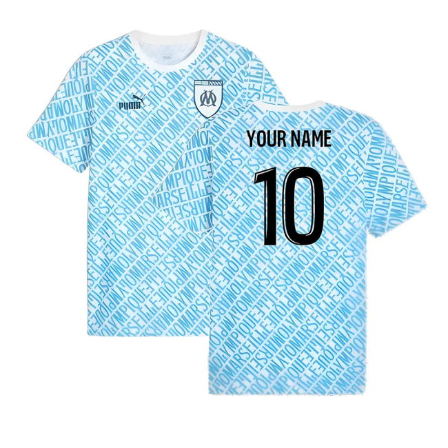 2024-2025 Marseille Authentic Home Jersey (Blue) | Official