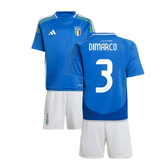 2024-2025 Italy Home Mini Kit (Dimarco 3) Euro Official