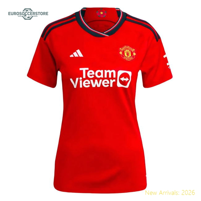 2023-2024 Man Utd Ladies Chic Jersey Dri-fit Smooth Flattering