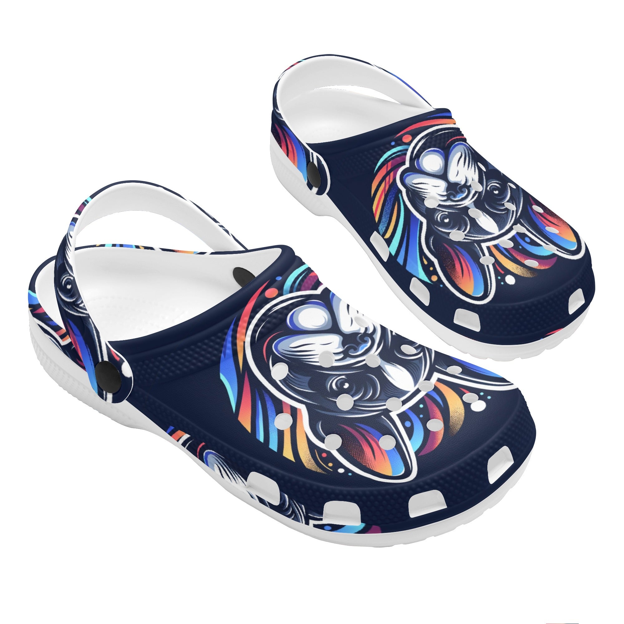 French Bulldog Ivy Unisex Clogs Cute Frenchie Essential