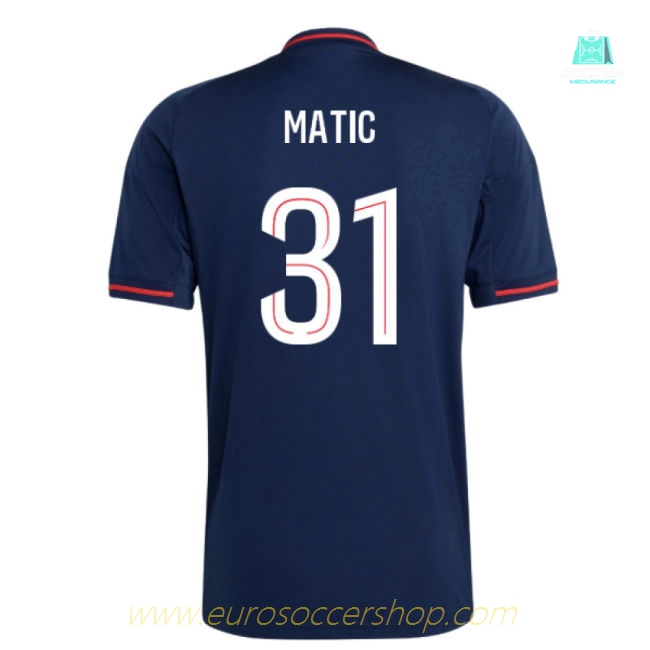 2025-2026 Olympique Lyon Away Shirt (Matic 31)
