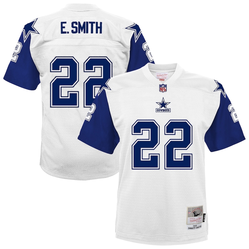None Emmitt Smith Dallas Cowboys Vintage Authentic Jersey Game Day Wea
