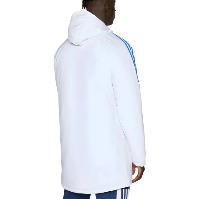 2025-2026 Real Madrid EU Parka (White)