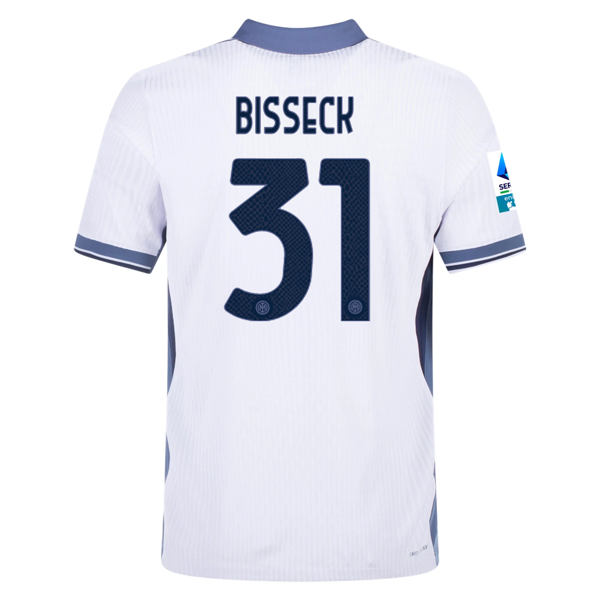 Inter Milan Bisseck 2024-2025 Ser Away Jersey – Authentic Shirt