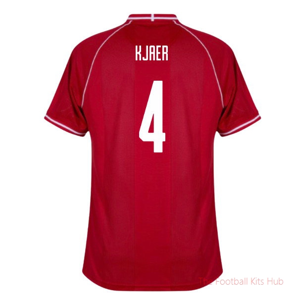 Replica Breathable Denmark 2026-2027 Home Shirt (Kjaer 4)