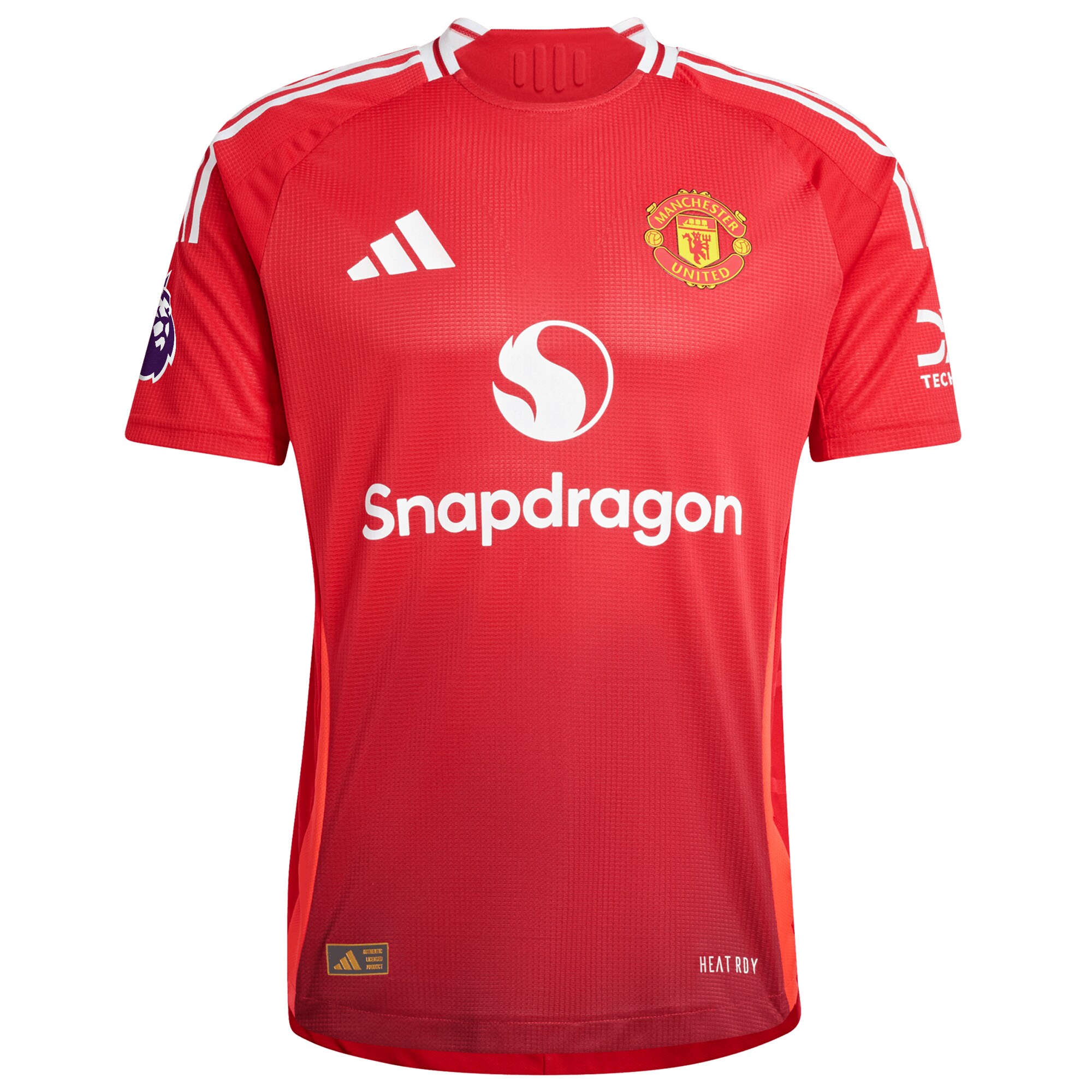 [SJH] Manchester United 2024/25 Home Authentic Patch Jersey - Red