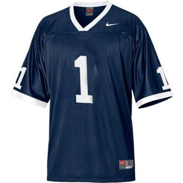 Men NCAA Team Blue Men #1 Durable Construction Replica - Fan