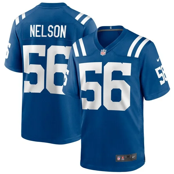 None Quenton Nelson Game Jersey - Royal | NFL Player Jersey | NFL Foot