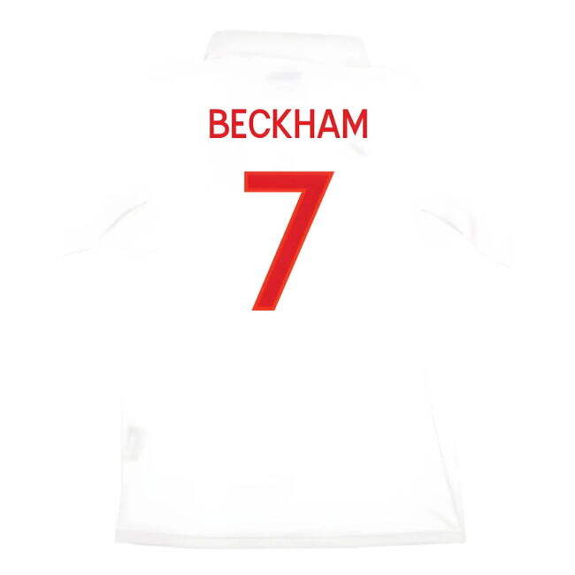 Affordable England 2010-12 Home Shirt ((Very Good) M) (BECKHAM 7) Classical