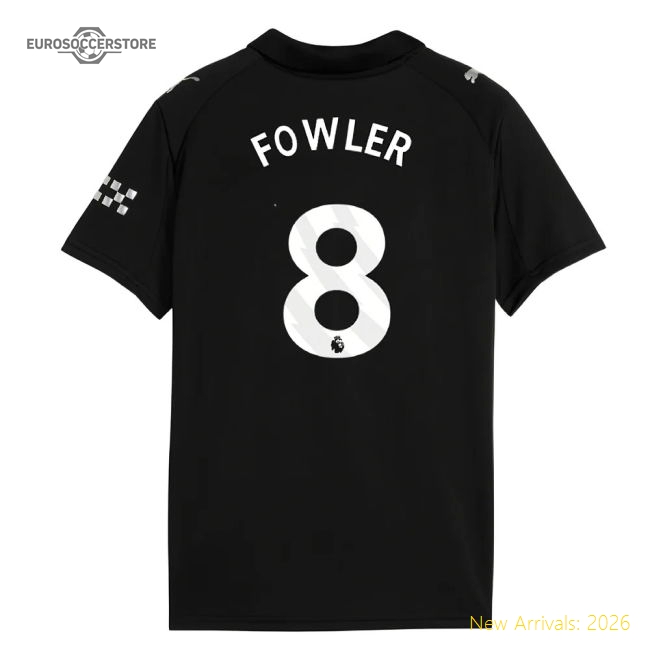 Top-Grade 2025-2026 Man City Performance Away Mini Kit Fowler 8