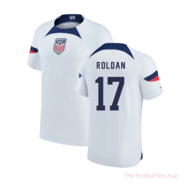 2022-2023 USA Home Shirt (Kids) (ROLDAN 17)