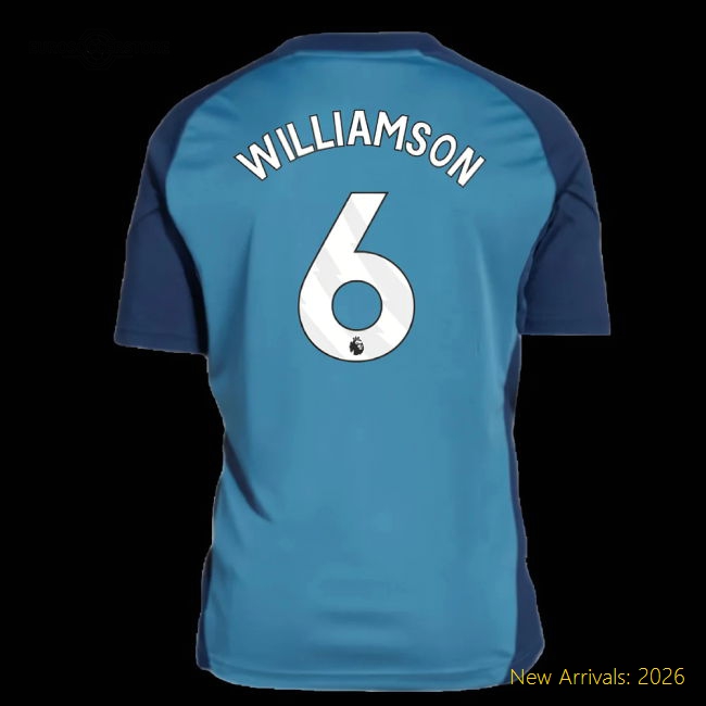 2025-2026 Arsenal Kids Durable Williamson Jersey Aeroready