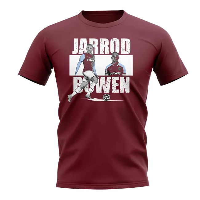 Jarred Bowen Player Collage T-Shirt - Maroon (Men