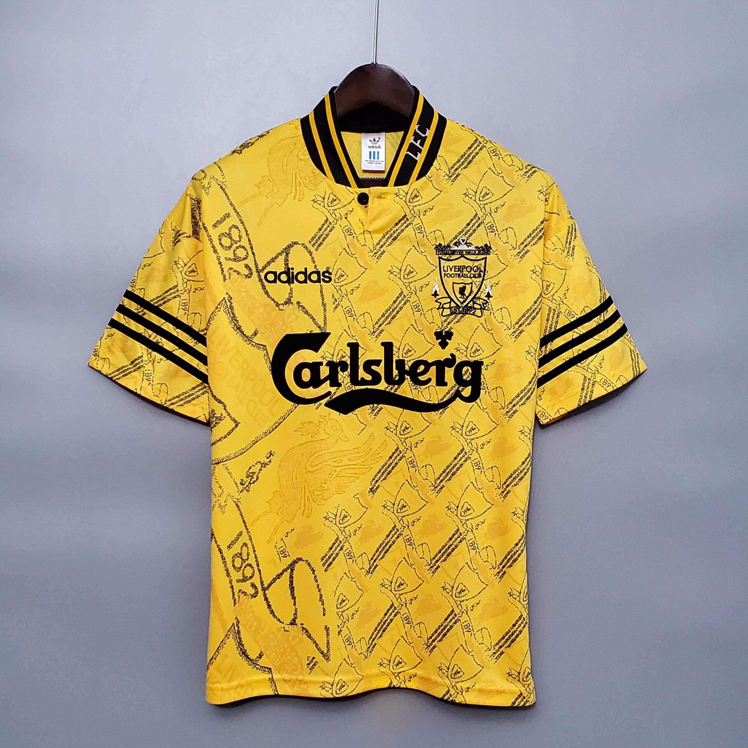 Cheap 1994-1996 Liverpool third away retro kit