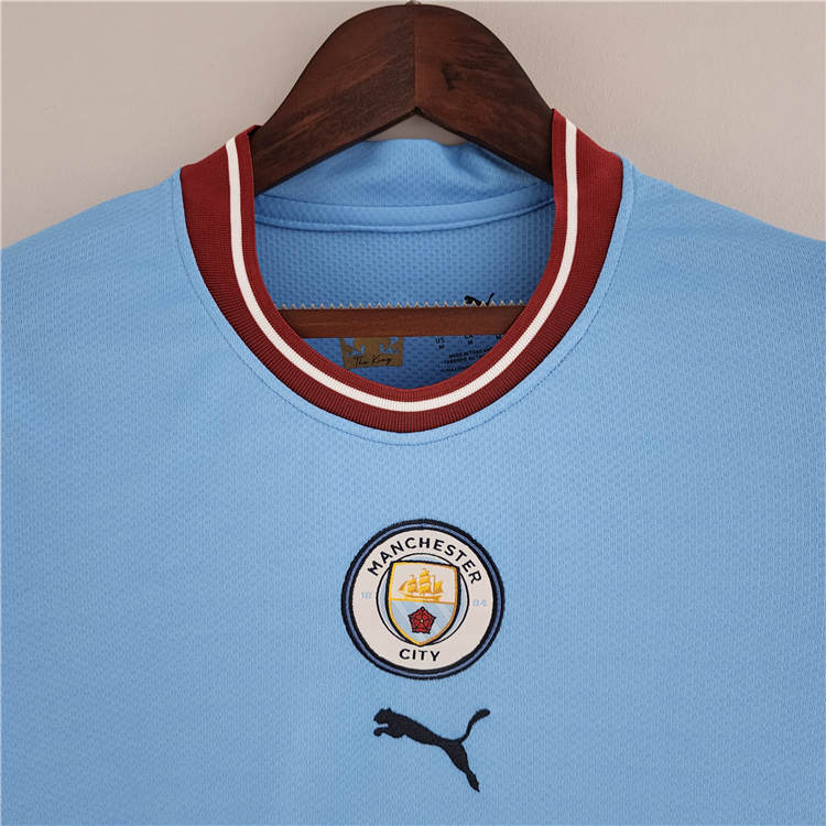 Manchester City 2223 Home Women's Shirt - Official Replica 21861