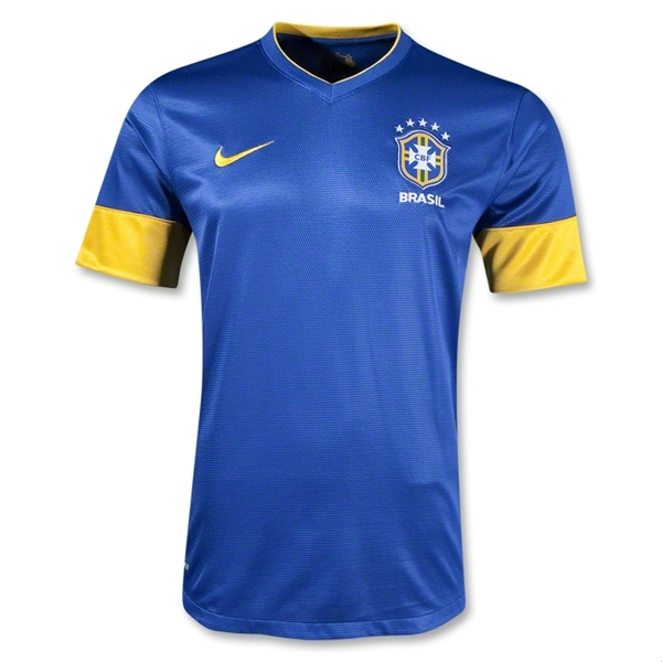 Official Lightweight 1214 Brazil Blue Away Jersey Shirt Replica